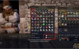 Black Desert SA - Warrior lvl 58 Full TRI