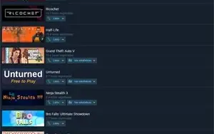 Steam Level 20, 21 Jogos, 18 anos de steam, GTA V