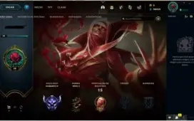 Conta LOL - Diamante IV, 60% de WR