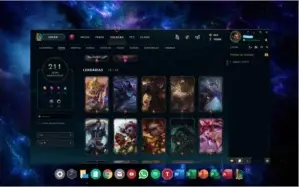 Conta league of legends - 211 skins (Platina IV)