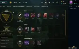 Conta LoL EX-Mestre MMR alto 112 skins