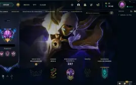 Conta LoL EX-Mestre MMR alto 112 skins