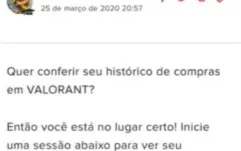 CONTA VALORANT (570 REAIS EM SKINS E VPs)
