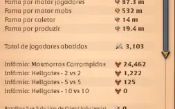 Conta specada em healer e coleta full t8 14m de coleta