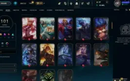 Conta Ferro De 2013 - Todos Os Campeões - 101 Skins