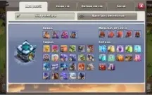 Cv 13 com quase todas as tropas full e 2k de star em war