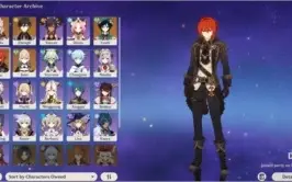 CONTA AR 50+, 5 char 5*, 16 char 4* (muitos com constelação)