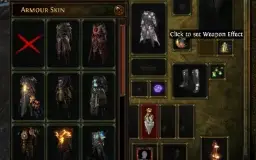 Conta Path of Exile com todas as stash e varias skins