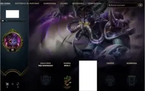 Conta de League of legends 19 campeões 1 skin