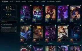 CONTA LOL PLATINA 2 484 SKINS
