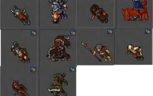 ROYAL PALADIN 264/ELDER DRUID 221/ELITE KNIGHT200