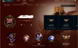 Conta League of Legends - Bronze II