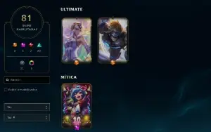 Conta League of Legends Full Acesso - 77 Champs e 81 Skins
