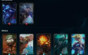 Conta League of Legends Full Acesso - 77 Champs e 81 Skins