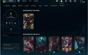 conta de lol para smurf vender rápido