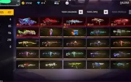 CONTA FREE FIRE FULL GEMADA COM CALÇA ANGELICAL E MUITO MAIS
