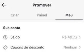 Conta Tiktok Com R$48,73 De Saldo No Promover + 800 Seguidor