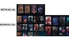 CONTA DE LOL (TODOS CAMPEÕES C/ +236SKINS) + CONTA VALORANT 