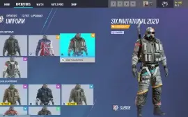 Conta Rainbow Six Level 174 Todas Skins Da Twitch (Raras)