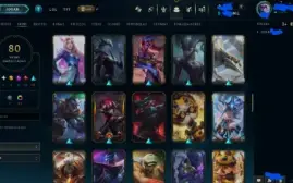 Conta League of Legends - Honra 5 - Ótimas Skins