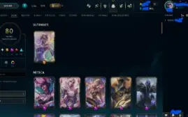 Conta League of Legends - Honra 5 - Ótimas Skins