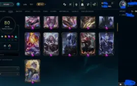 Conta League of Legends - Honra 5 - Ótimas Skins