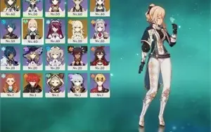 Ayaka, Xiao, Jean Ar34