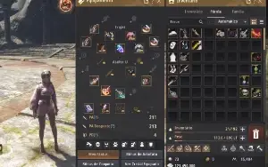 Conta BDO com barraca+trajes+fada quase perfeita