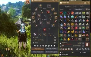 Conta BDO com barraca+trajes+fada quase perfeita