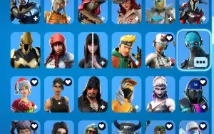 CONTA FORTNITE CHEIA DE SKINS(IKONID E OUTRAS COISAS)