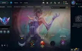 Conta Lol lvl 231, 120 Skins, +14 mil EA, +700 RP