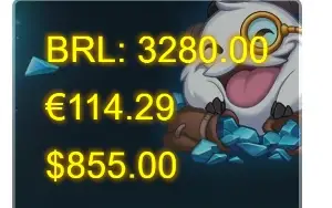 Conta de LoL de 2011