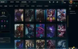 CONTA PLATINA 4 SEASON 9 (MMR MUITO BOM) MD10 NÃO COMPLETA