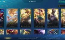 Conta wild rift avaliada em mais de 4000!!!