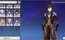 Zhongli + Kokomi + Jean + Qiqi + Diluc
