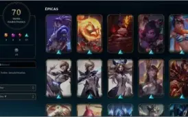 CONTA LOL 3 SKINS PRESTIGIO + 3 ULTIMATE + 15K DE RP
