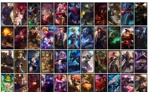 Conta Unranked com 88 Champs e 80 Skins + 700k de Janna