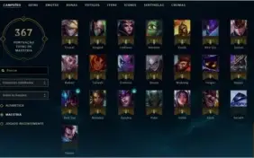 Conta LOL League Of Legends 5 Anos + 106 Champs+Skins Prata2