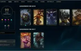 Conta LOL League Of Legends 5 Anos + 106 Champs+Skins Prata2