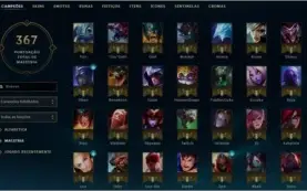 Conta LOL League Of Legends 5 Anos + 106 Champs+Skins Prata2