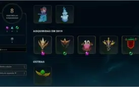 Conta lol plat com 48 champs + 19 skins + ultimate do udyr