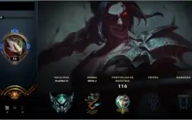 Conta lol plat com 48 champs + 19 skins + ultimate do udyr
