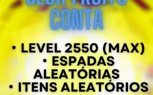 Roblox - Blox Fruits Conta Level 2550 Max Barato