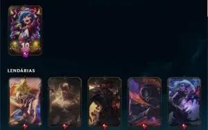 Conta league of legends (LOL) Platina ll