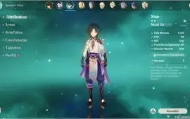 Genshin impact AR39 - Xiao, Qiqi e Túmulo do lobo
