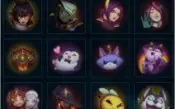 Conta LoL criada em 2012 várias skins, ícones, emotes, etc