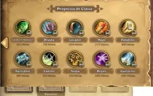 Conta Hearthstone- 9445 Gold/ 11325 Pó Arcano/+230 Lendárias