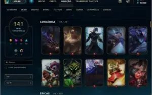 Vendo Conta Diamante   141 Skin