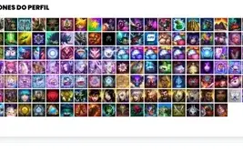 Conta prata 3 com 54 Skins e 99 Champs