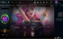 League of Legends 135 Skins e 58 Sentinelas